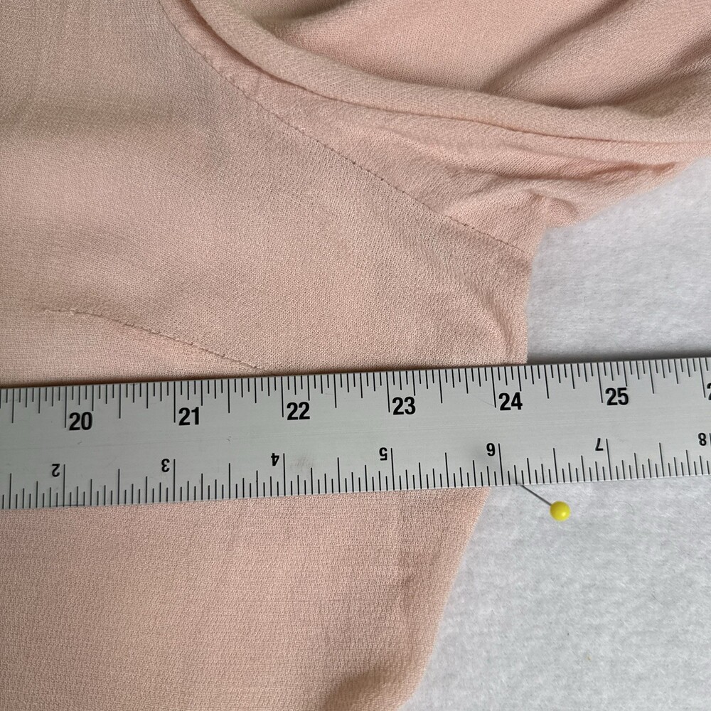 TORRID Dress Ballet Pink Embroidered Cottagecore Boho Roll Tab Button Up Plus 3X - Picture 4 of 12